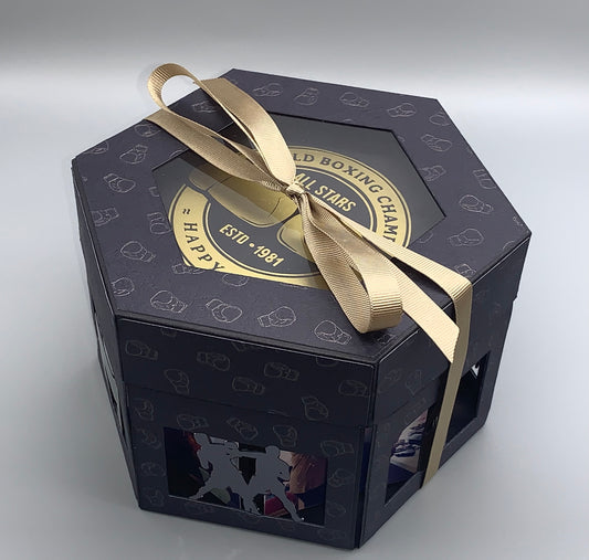 Boxing Birthday Tower Box Card