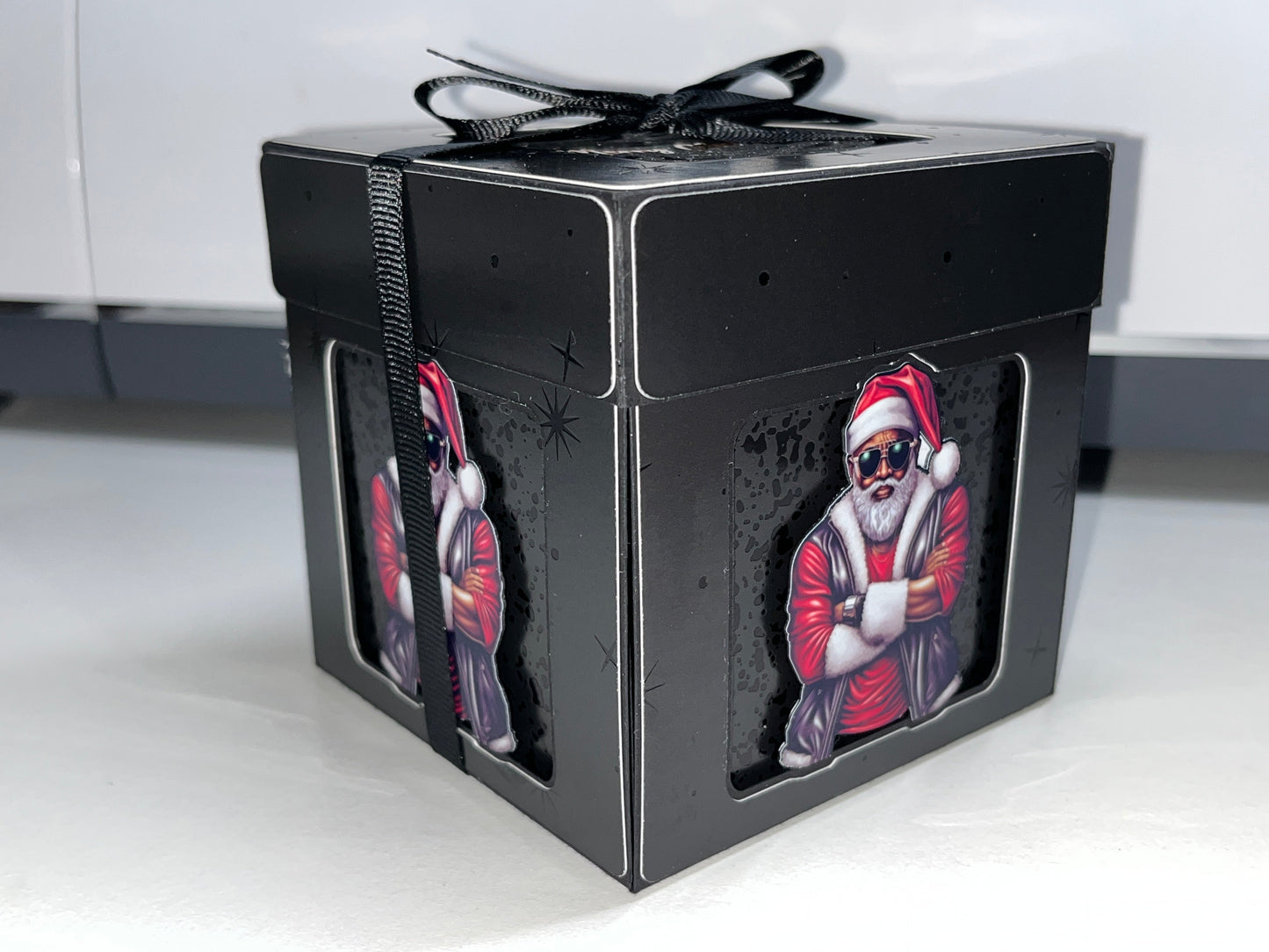 Black Christmas Exploding Box